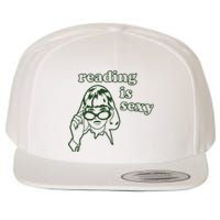 Reading Is Sexy Book Lover Wool Snapback Cap