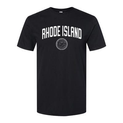 Rhode Island State Seal Logo Sports Softstyle® CVC T-Shirt