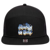 Reading Is Sexy Retro 7 Panel Mesh Trucker Snapback Hat