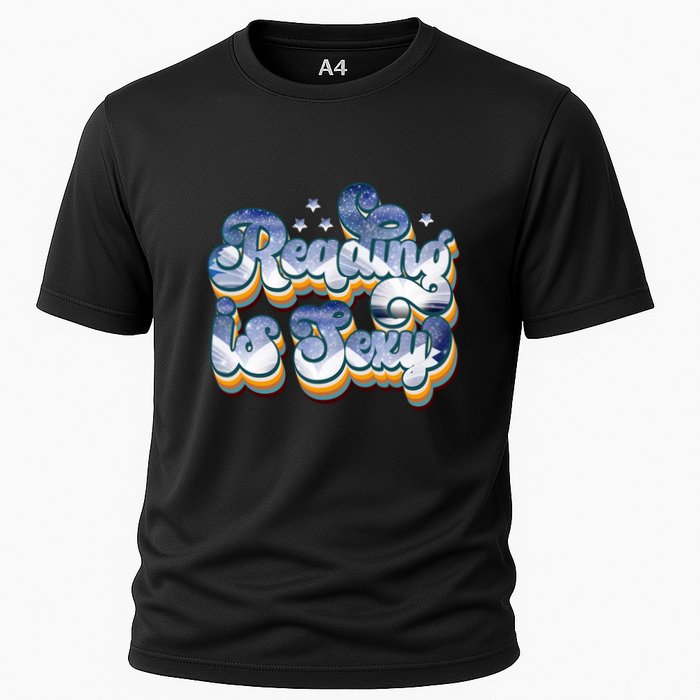 Reading Is Sexy Retro Cooling Performance Crew T-Shirt