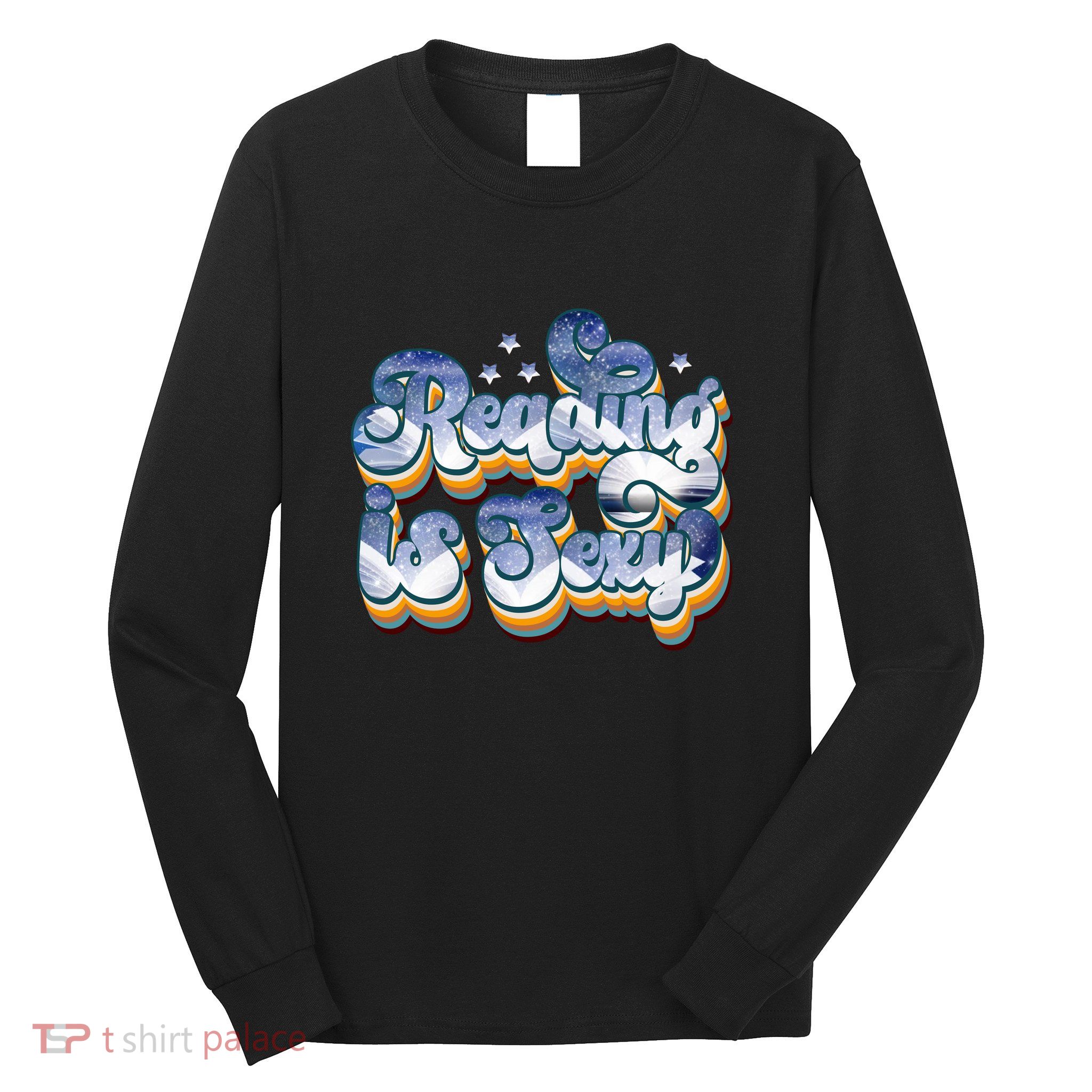 Reading Is Sexy Retro Long Sleeve Shirt