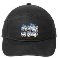 Reading Is Sexy Retro 7-Panel Snapback Hat