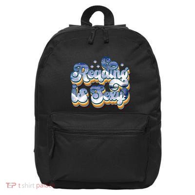 Reading Is Sexy Retro 16 in Basic Backpack