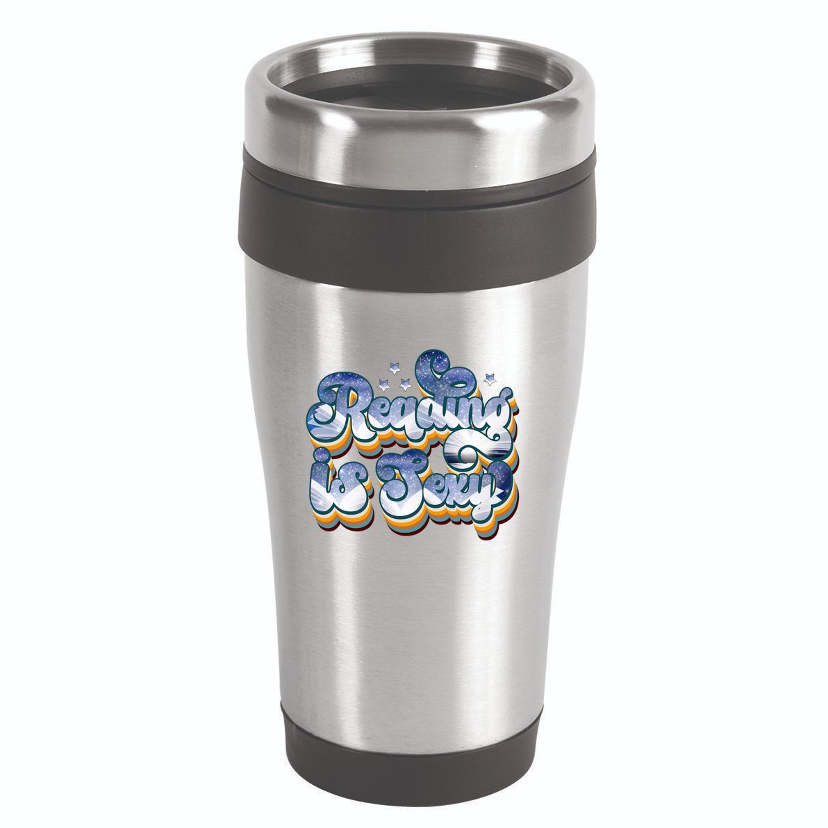 Reading Is Sexy Retro 16oz Travel Tumbler