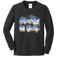 Reading Is Sexy Retro Kids Long Sleeve Shirt