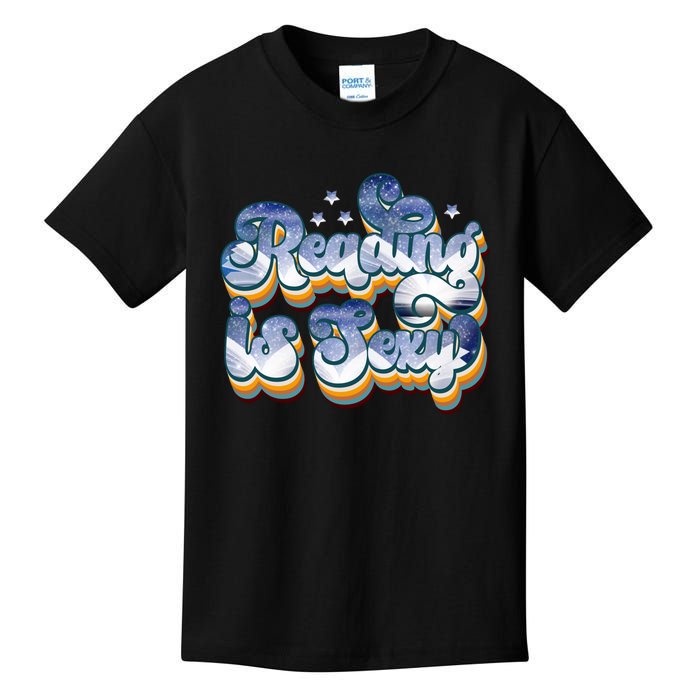 Reading Is Sexy Retro Kids T-Shirt