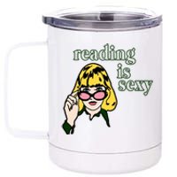 Reading Is Sexy Funny Book Lovers 12 oz Stainless Steel Tumbler Cup