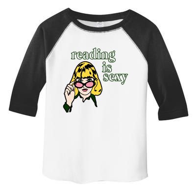 Reading Is Sexy Funny Book Lovers Toddler Fine Jersey T-Shirt