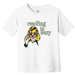 Reading Is Sexy Funny Book Lovers Toddler T-Shirt