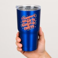 Retro I Support The Girl Gays And Theys Ally Pride Month Tumbler