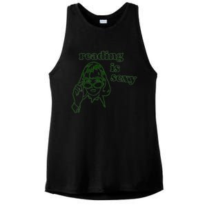 Reading Is Sexy, Reading Is Sexy Shirt, Reading Is Sexy Tee Ladies PosiCharge Tri-Blend Wicking Tank