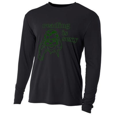 Reading Is Sexy, Reading Is Sexy Shirt, Reading Is Sexy Tee Cooling Performance Long Sleeve Crew