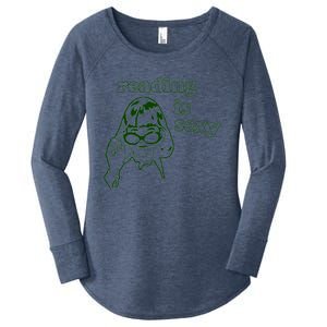 Reading Is Sexy, Reading Is Sexy Shirt, Reading Is Sexy Tee Women's Perfect Tri Tunic Long Sleeve Shirt