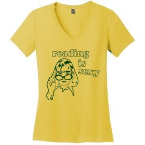 Reading Is Sexy, Reading Is Sexy Shirt, Reading Is Sexy Tee Women's V-Neck T-Shirt