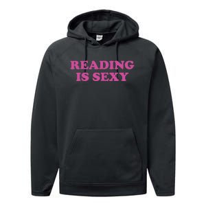 Reading Is Sexy Performance Fleece Hoodie