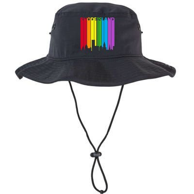 Rhode Island Skyline Lgbt Pride Bucket Hat