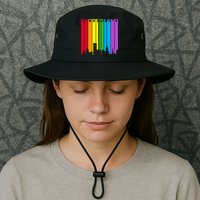 Rhode Island Skyline Lgbt Pride Bucket Hat
