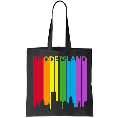 Rhode Island Skyline Lgbt Pride Bag