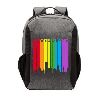 Rhode Island Skyline Lgbt Pride Vector Backpack