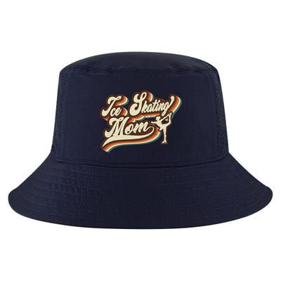 Retro Ice Skating Mom Sports Mama Mothers Day Cool Comfort Performance Bucket Hat