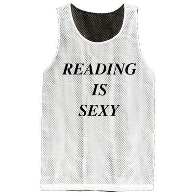 Reading Is Sexy Mesh Reversible Basketball Jersey Tank