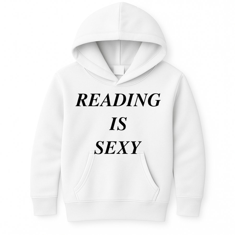 Reading Is Sexy Kids Hoodie