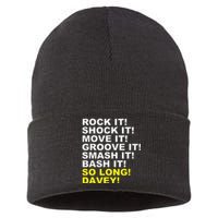 Rock It! Shock It! Almost Vintage Sustainable Knit Beanie