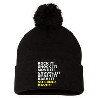 Rock It! Shock It! Almost Vintage Pom Pom 12in Knit Beanie