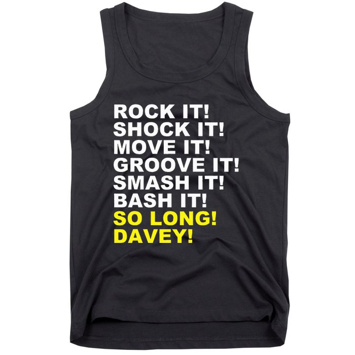 Rock It! Shock It! Almost Vintage Tank Top