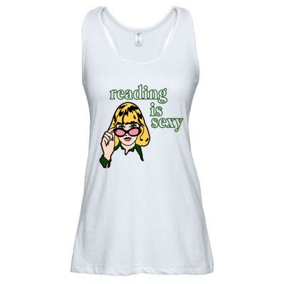 Reading Is Sexy Funny Book Lovers Ladies Essential Flowy Tank