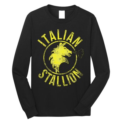 Rocky Italian Stallion Horse Long Sleeve Shirt