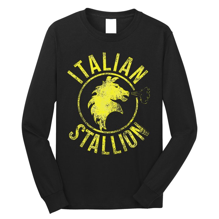 Rocky Italian Stallion Horse Long Sleeve Shirt