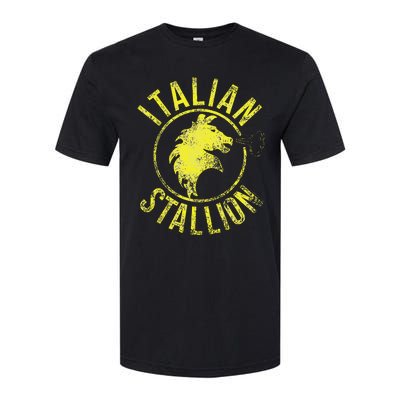 Rocky Italian Stallion Horse Softstyle CVC T-Shirt