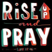 Rise And Pray Luke 22:16 High Crown Mesh Back Trucker Hat