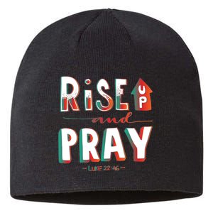 Rise And Pray Luke 22:16 Sustainable Beanie