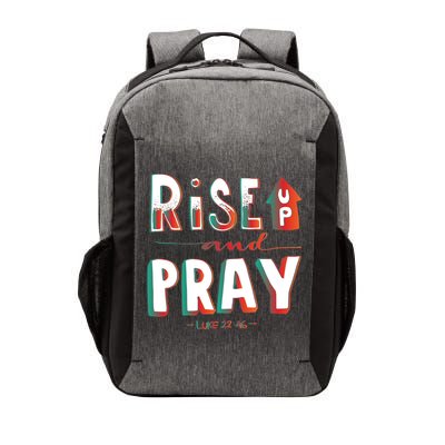 Rise And Pray Luke 22:16 Vector Backpack