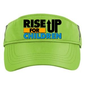 Rise Up For The Children Adult Drive Performance Visor