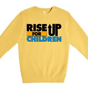 Rise Up For The Children Premium Crewneck Sweatshirt