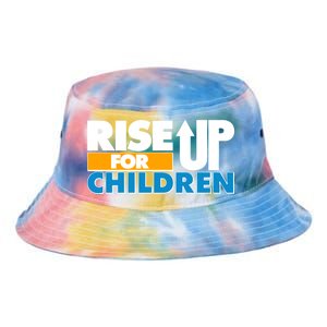 Rise Up For The Children Tie Dye Newport Bucket Hat