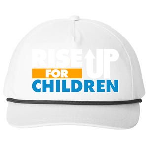 Rise Up For The Children Snapback Five-Panel Rope Hat