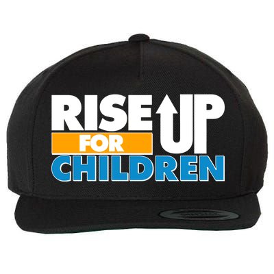 Rise Up For The Children Wool Snapback Cap