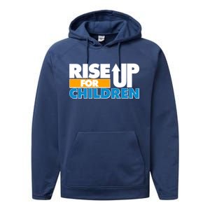 Rise Up For The Children Performance Fleece Hoodie