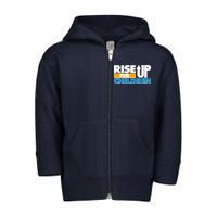 Rise Up For The Children Toddler Zip Fleece Hoodie