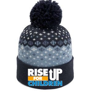 Rise Up For The Children The Baniff Cuffed Pom Beanie