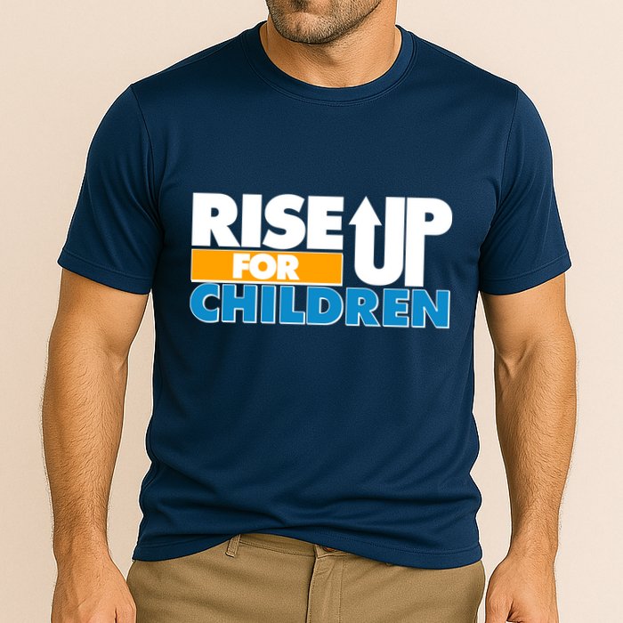 Rise Up For The Children Cooling Performance Crew T-Shirt