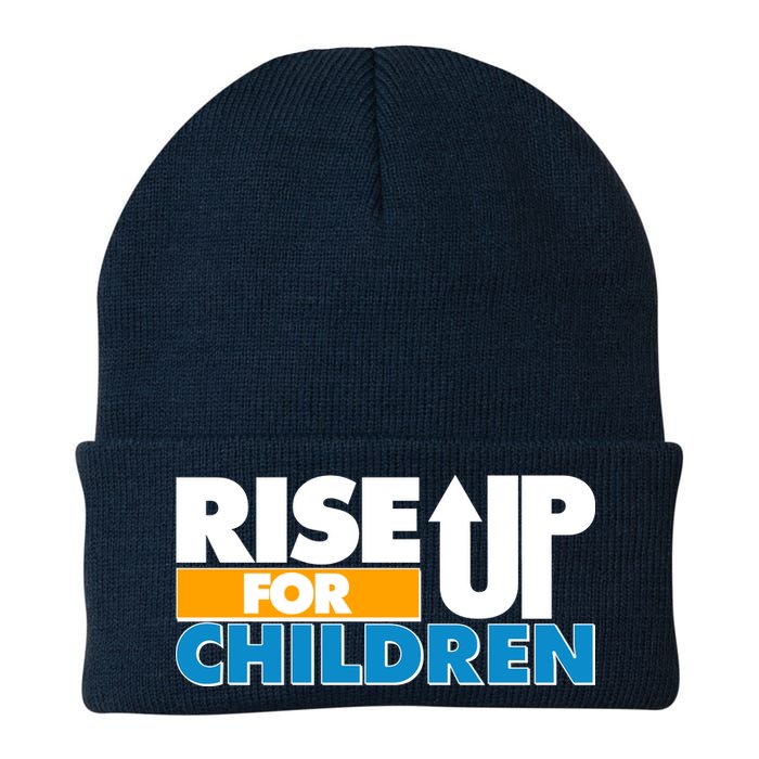 Rise Up For The Children Knit Cap Winter Beanie