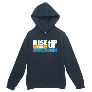 Rise Up For The Children Urban Pullover Hoodie