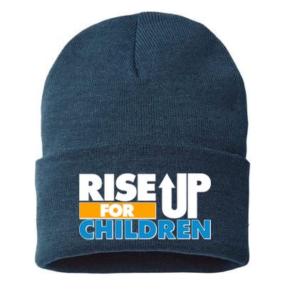 Rise Up For The Children Sustainable Knit Beanie