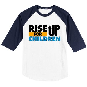 Rise Up For The Children Baseball Sleeve Shirt