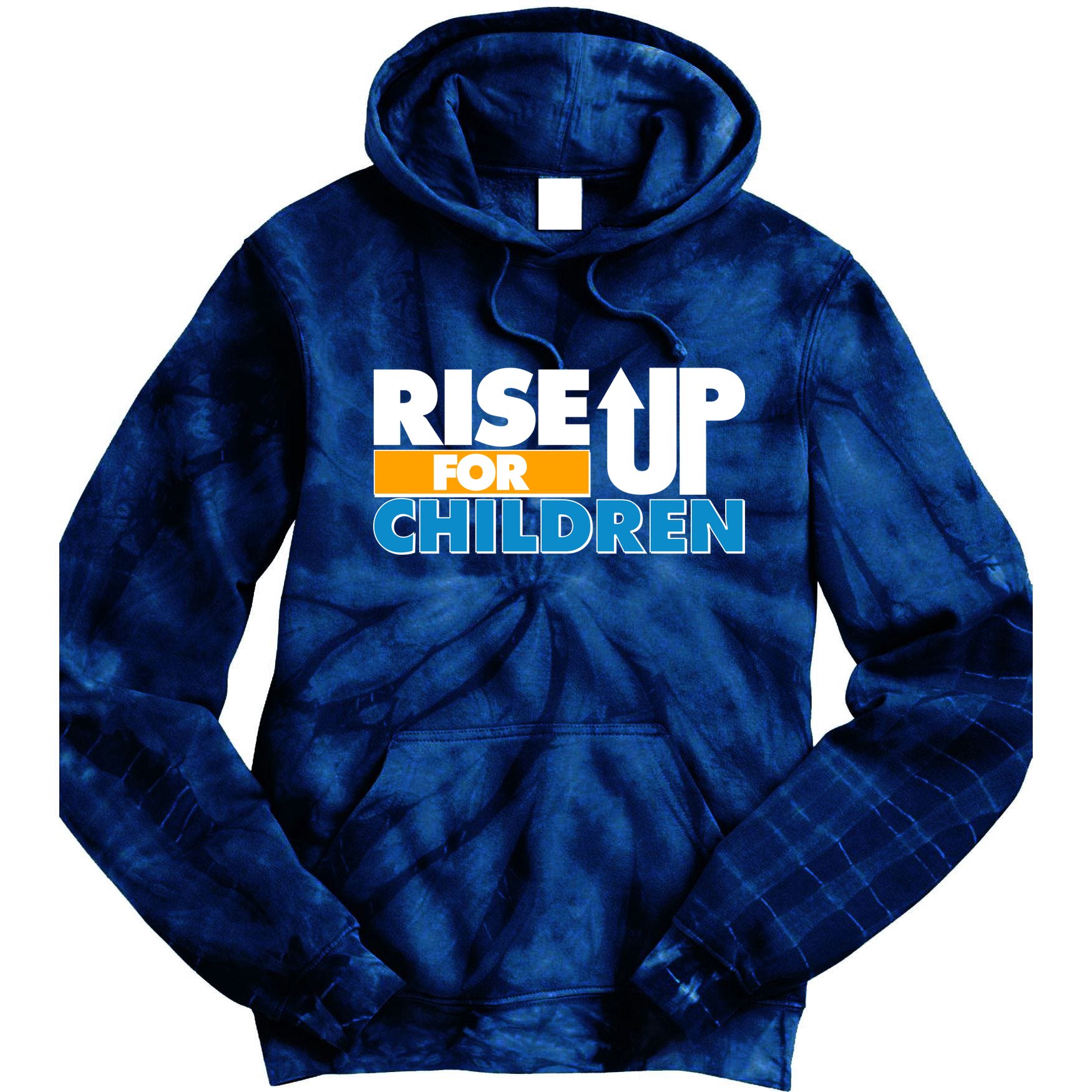 Rise Up For The Children Tie Dye Hoodie